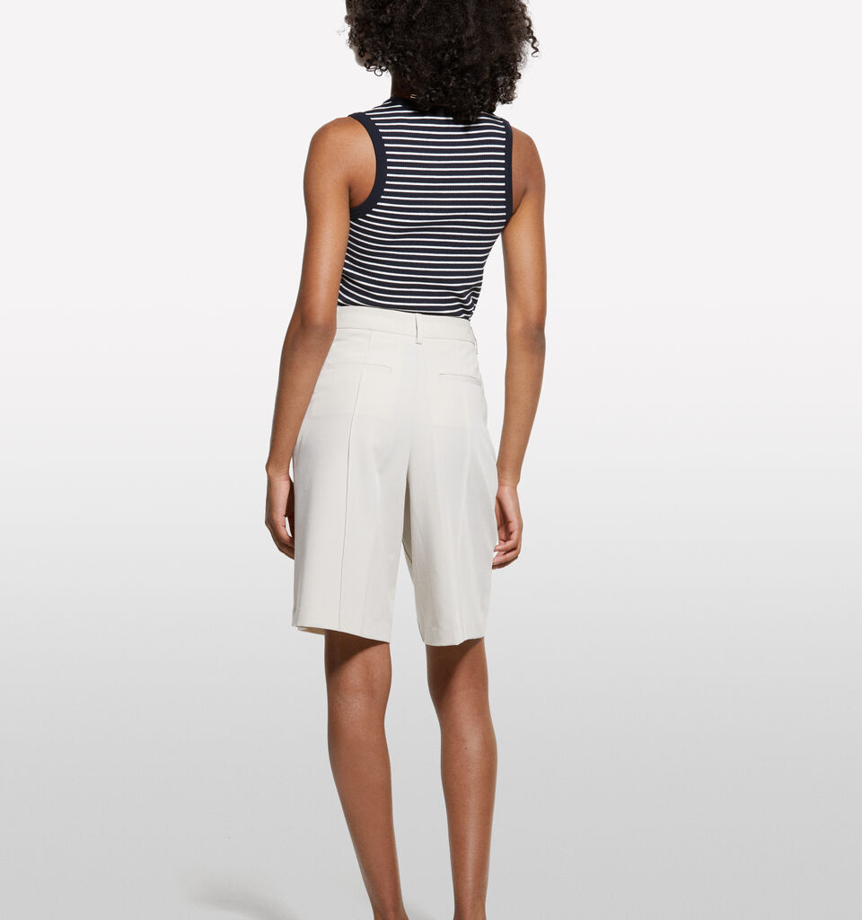 Τοπ ριγέ με κουμπιά - τοπ γυναικεία - Σκουρο Μπλε | Sisley image number 2